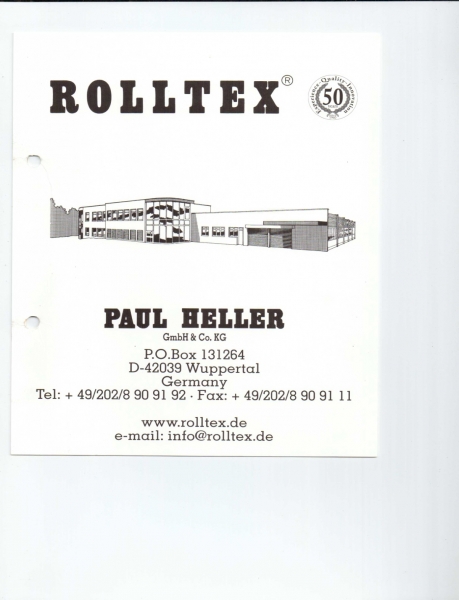 ROLLTEX目錄